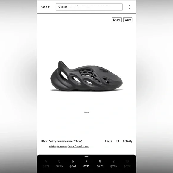 COPY - Yeezy foam runner onyx - Picture 2 of 5